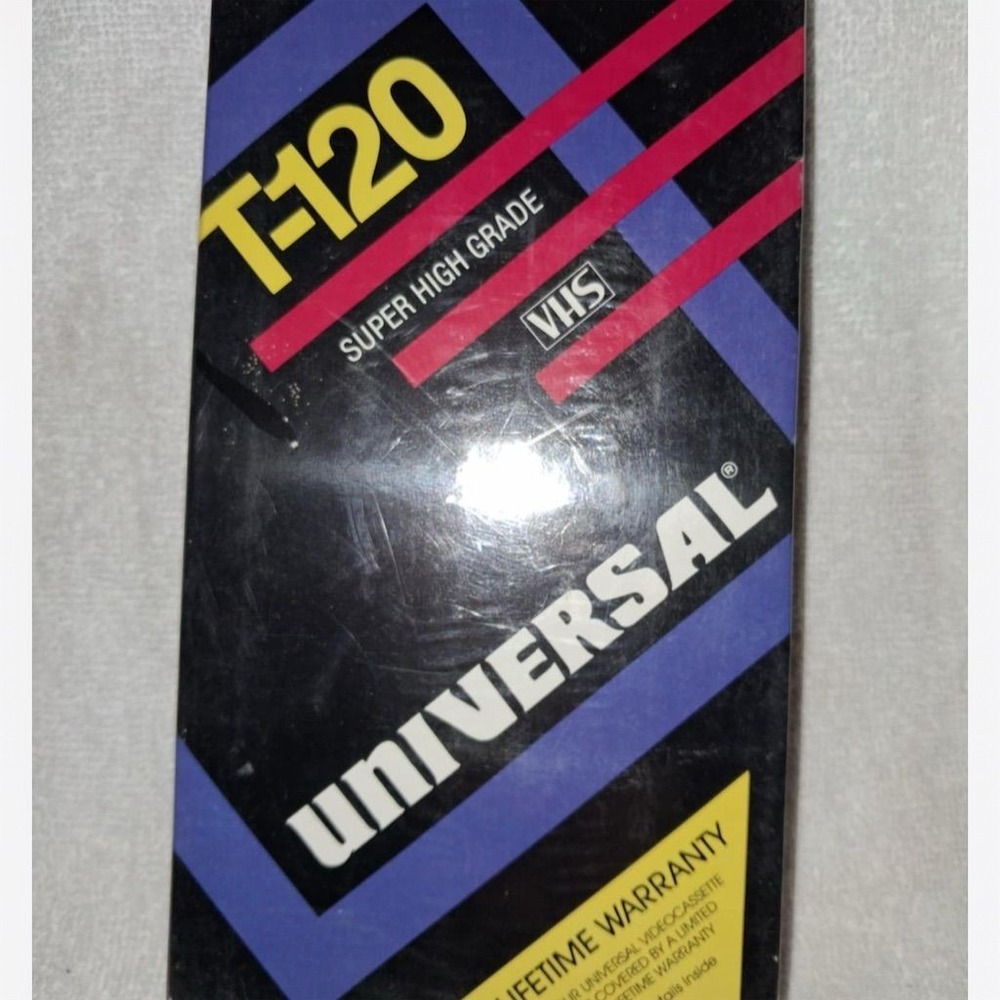 Universal T-120 Super High Grade Recordable‎ VHS Video Cassette